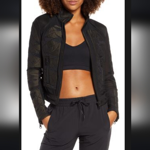 Blanc Noir Camo Moto Jacket Large - Picture 4 of 16